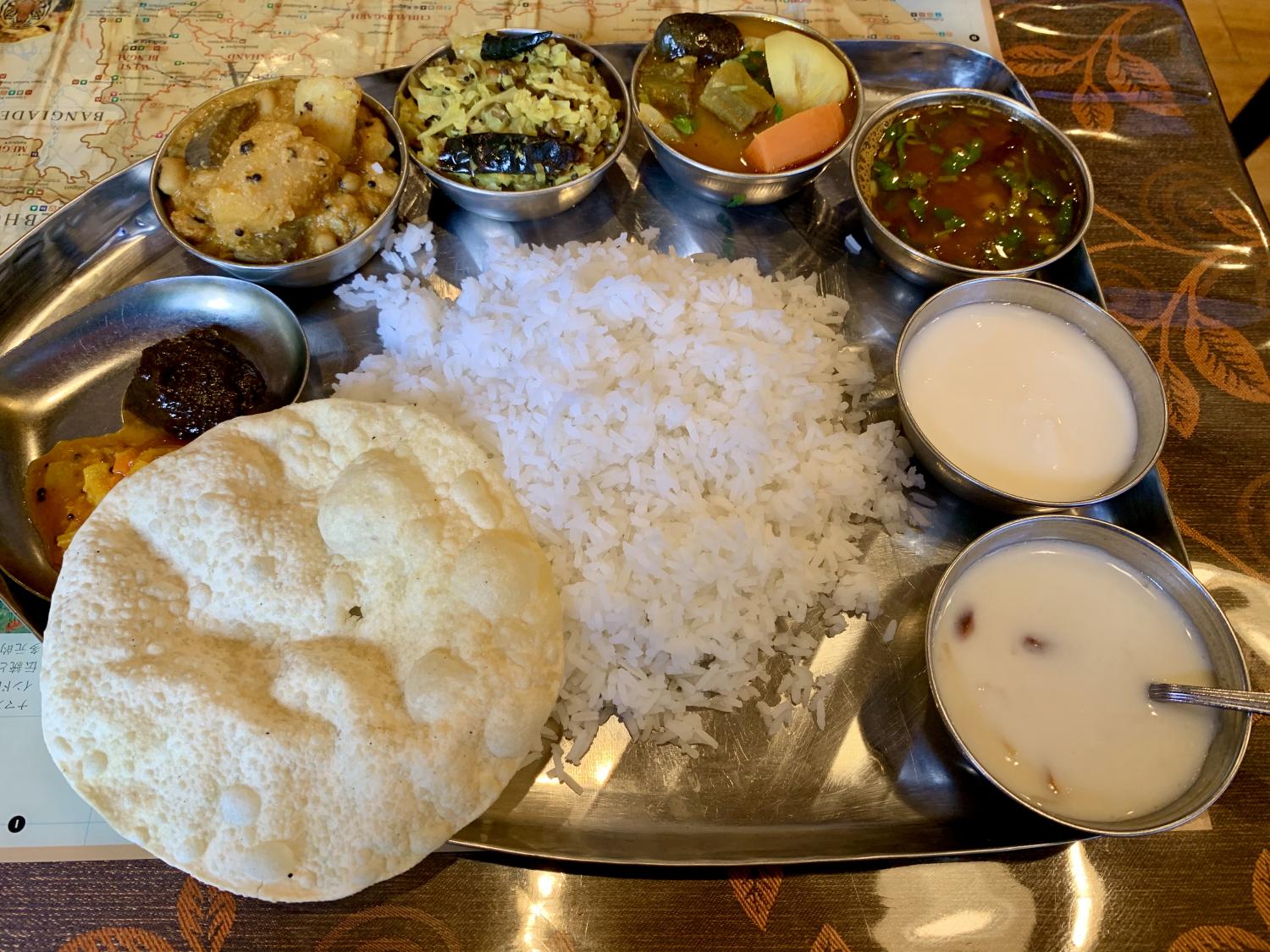 南インドの定食「ミールス」を食べてみた！ 画像