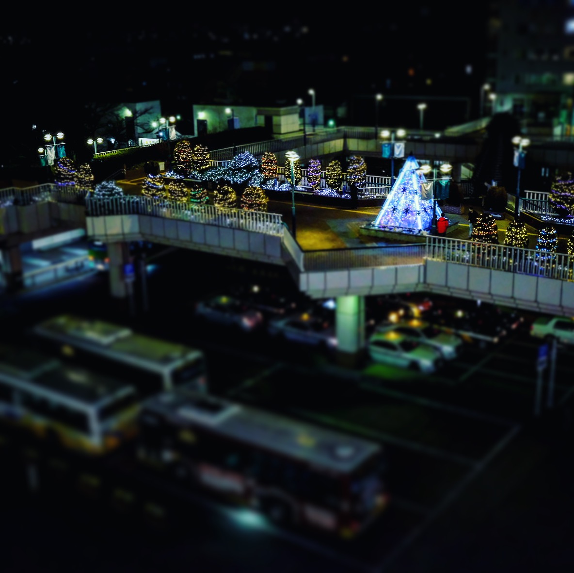 練馬駅前イルミネーション 画像